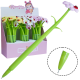 Pix cu gel floare cu buburuza 48 bucati